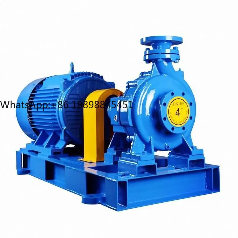 

Horizontal Single Stage Centrifugal Pump Cast Iron or Stainless Steel Materials High Pressure Water Booster Pump