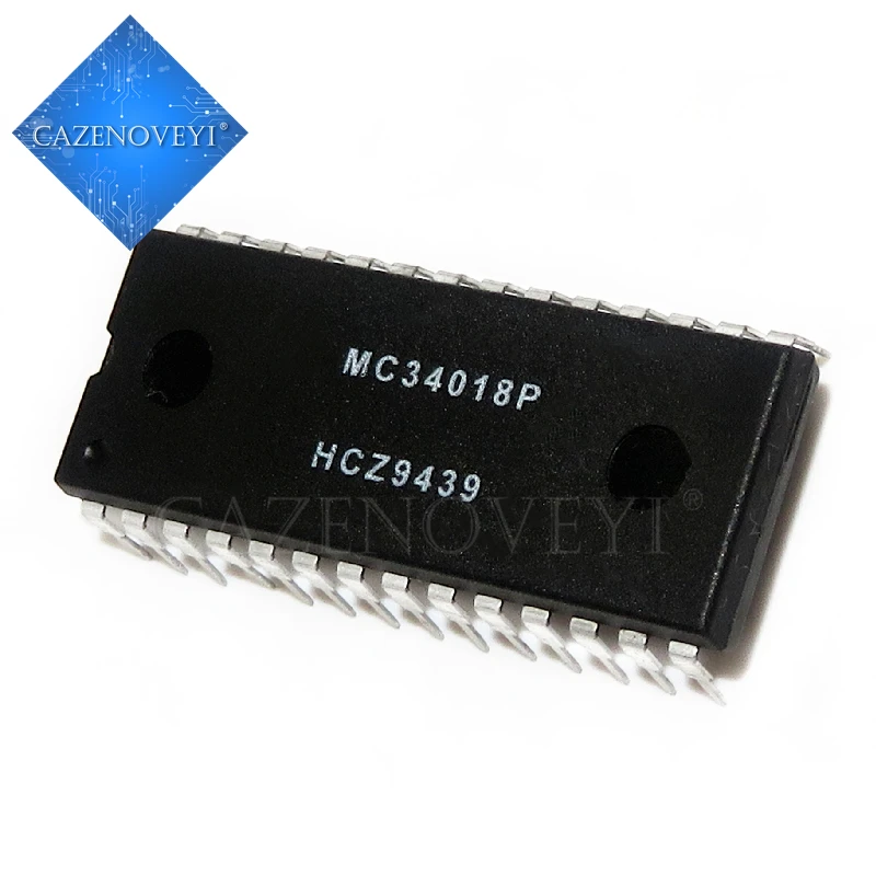 

10pcs/lot MC34018P MC34018 DIP-28 In Stock