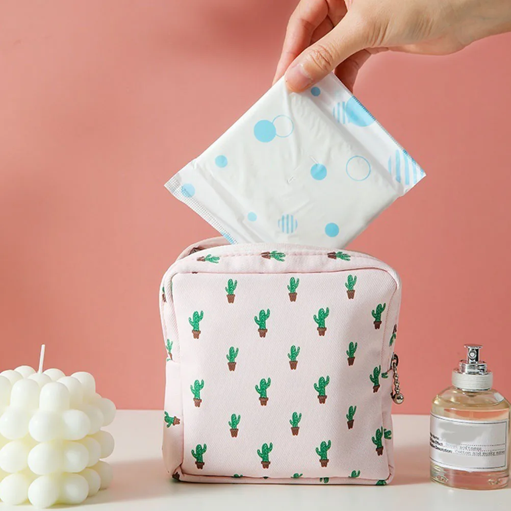 

Portable Period Bags Sanitary Napkin Storage Girls Purses ganizer Travel Tote Bag Multipurpose Practical Durable Superior