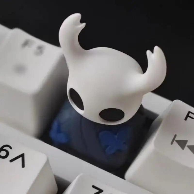 New Silk Song Hollow Knight Keycap Single Transparent Personalized Creative Keyboard Cap Resin Mechanical Keyboard ESC