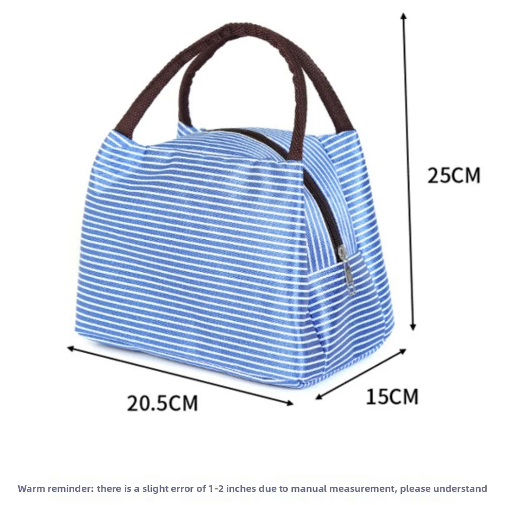 جديد المشارب حقيبة الغداء حقيبة الثلاجة الألومنيوم احباط الغذاء أكياس الحرارية تخزين بارد حقيبة متساوية الحرارة حقيبة التخزين الطازجة #6