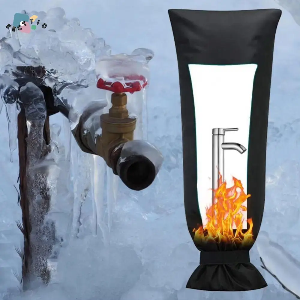 

Thicken Faucet Antifreeze Cover Waterproof Multiple Sizes Faucet Tap Cover Oxford Cloth Universal Faucet Insulation Cover Garden