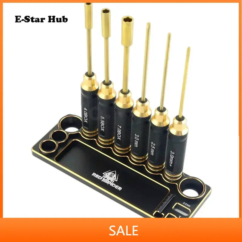 

RC Car Metal Storage Rack Screwdriver Plier Tools Bracket Holder Tray Socket Remote Control Toys Boat Airplane