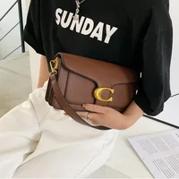 Double-Strap Small Square Crossbody Bag – Stylish Underarm Shoulder Purse for Women - Image 3