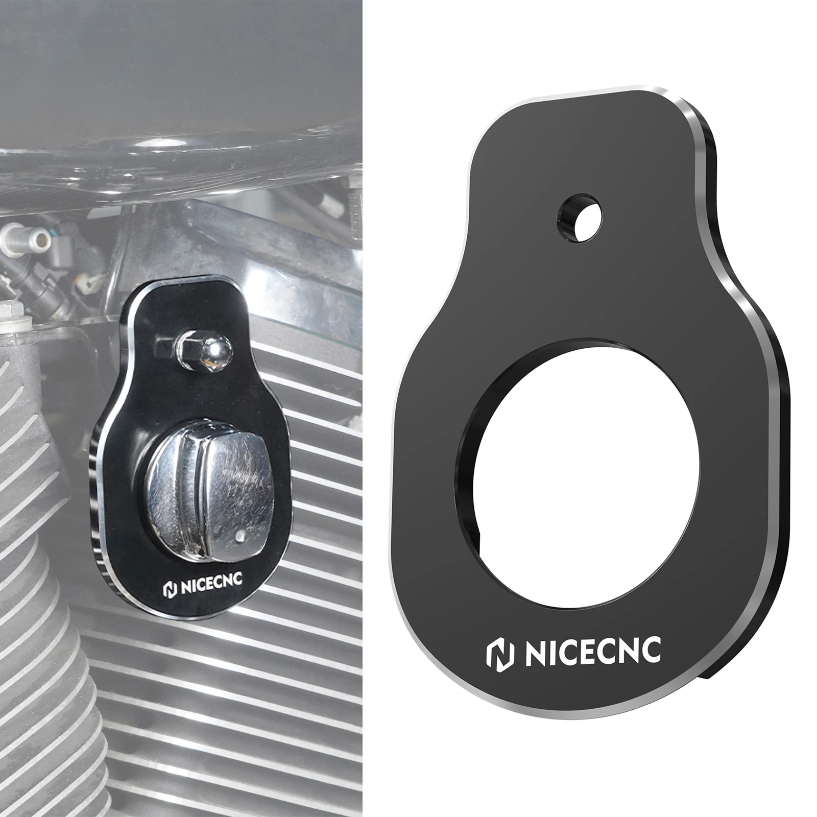 

For Dyna Ignition Switch Bracket for Harley Road King Street Glide CVO Tri Glide Electra Glide Standard Tri Glide Ultra Limited