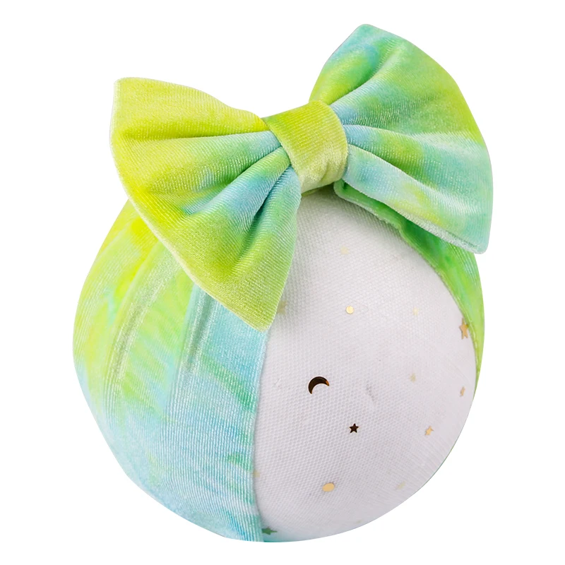 

10Pcs/Lot Soft Velvet 5" Hair Bow Headband For Kids Girls Autumn Winter Turban With Protect Ears DIY Hair Accessories Wholesales
