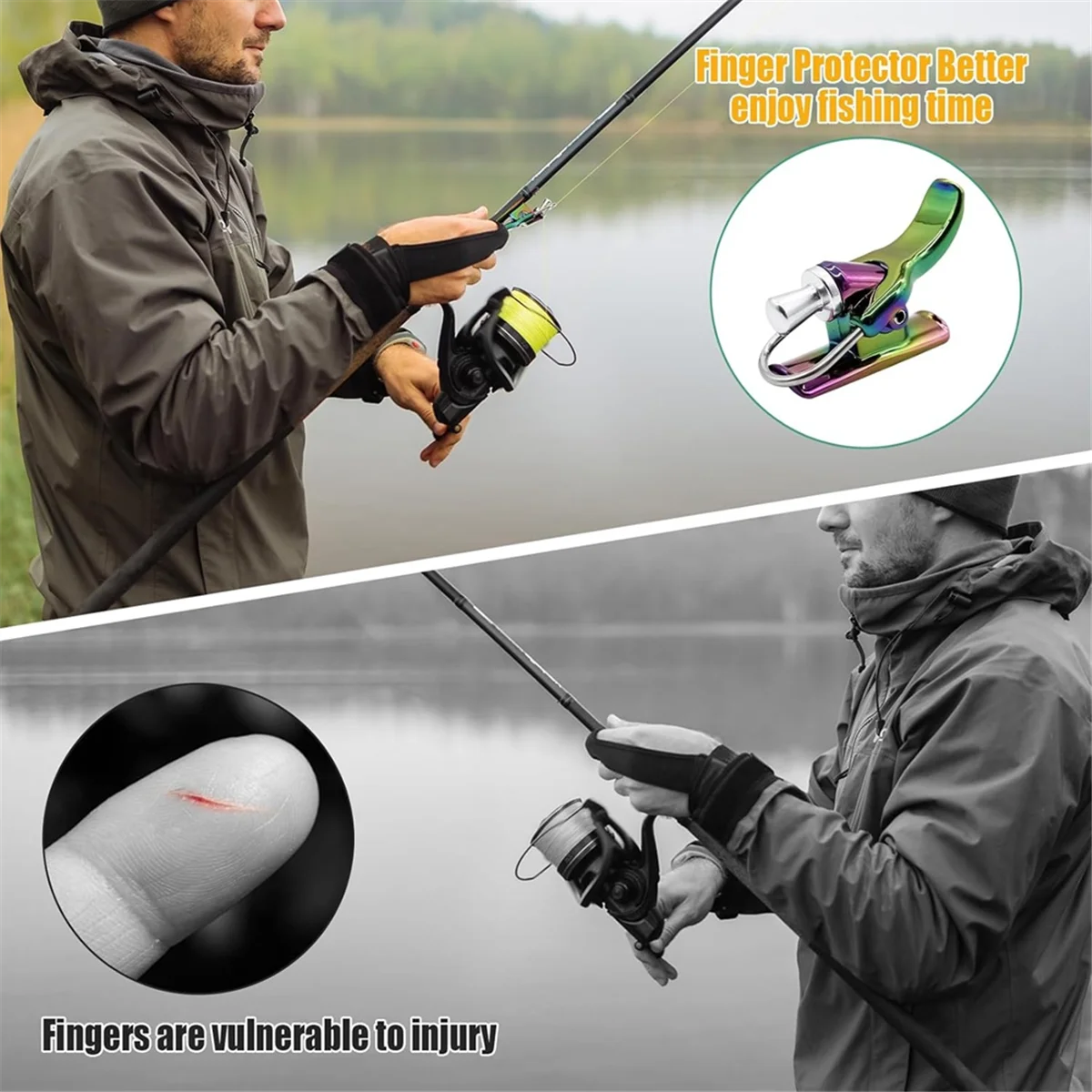 Abjs 4 Pcs Cast Can… - image