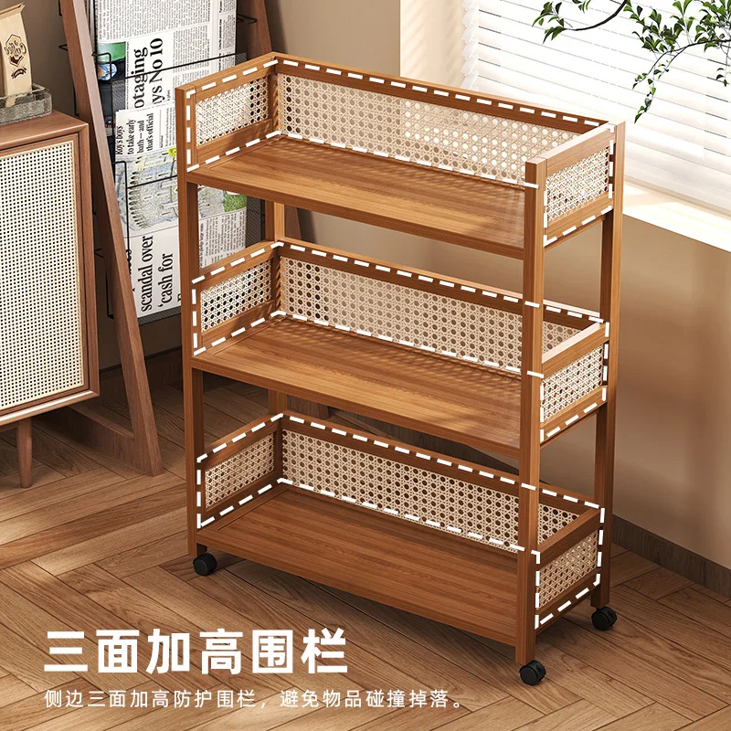 

Приставной столик, передвижной журнальный столик, тележка для гостиной, диван, боковой шкаф с прикроватной тумбочкой на колесиках