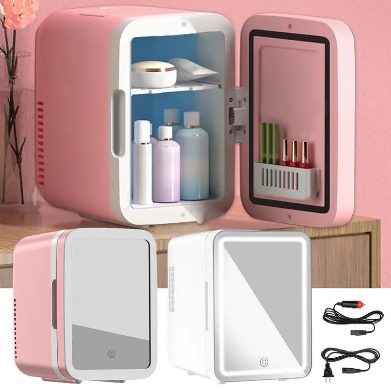 

Colorful Beauty Fridge Skincare Refrigerator Thermoelectric Cooler and Warmer Refrigerator for Skincare Makeup Cosmetics