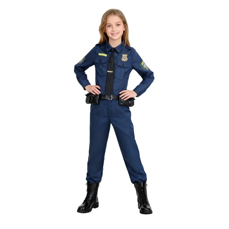 Zootopia 2 Judy Hopps Cosplay, Strój Królika Policjanta dla Dzieci, Zestaw do Odgrywania Ról, Anime, Nick Wilde