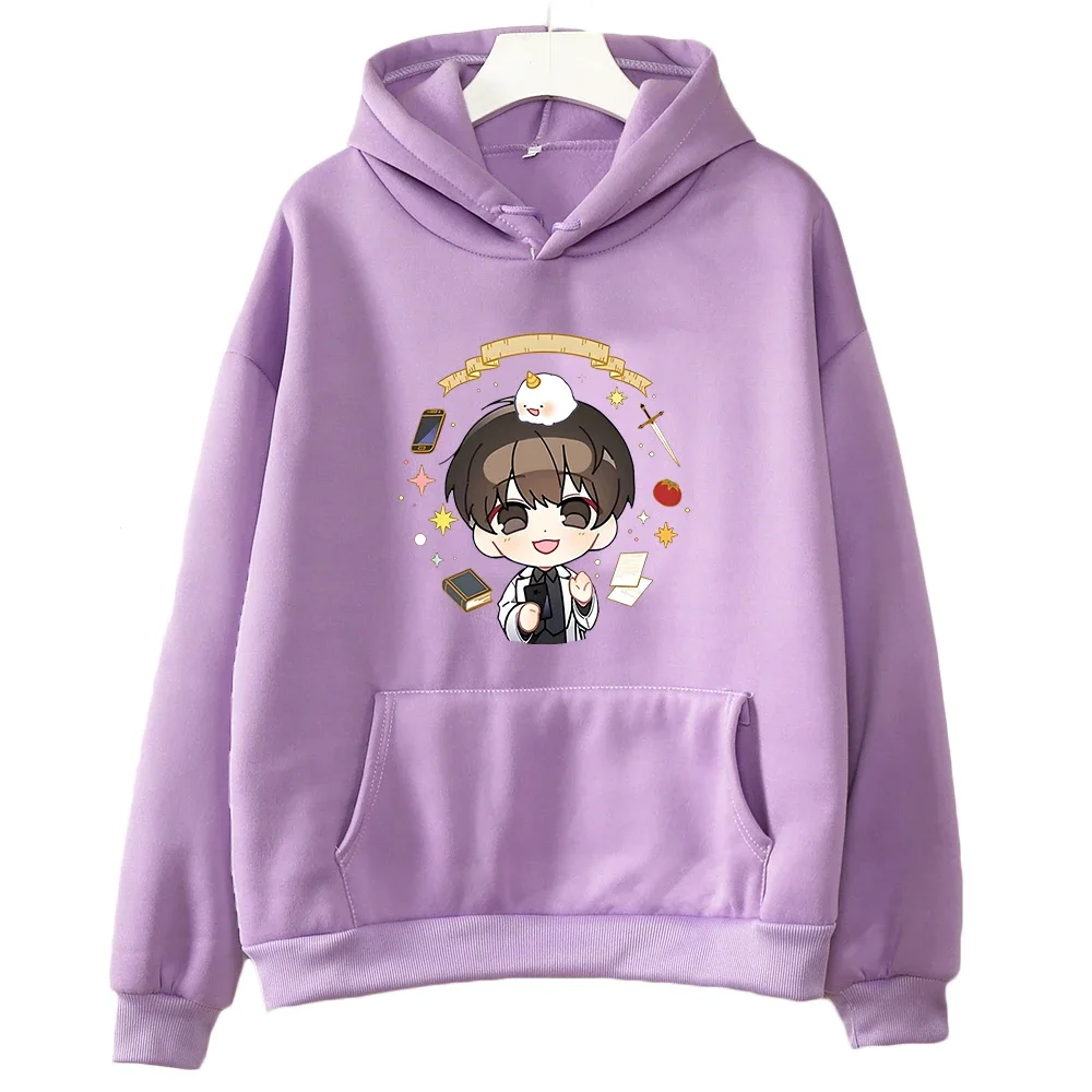 Women Hoodies Anime Omniscient Reader Graphic Sweatshirt Cartoon Comic Kawaii Printing Pullovers for Girls Winter Fleece Clothes