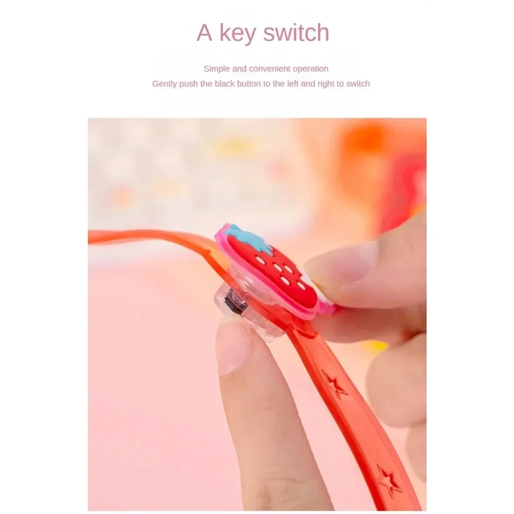 นาฬิกา LED เรืองแสงสำหรับวันเกิดสำหรับเด็ก6-24ชิ้น, เหมาะสำหรับเป็นของขวัญปาร์ตี้เด็กเวลาอาบน้ำของขวัญปีญาตาฟิลเลอร์เทศกาลฮาโลวีนของขวัญคริสต์มาสรางวัล