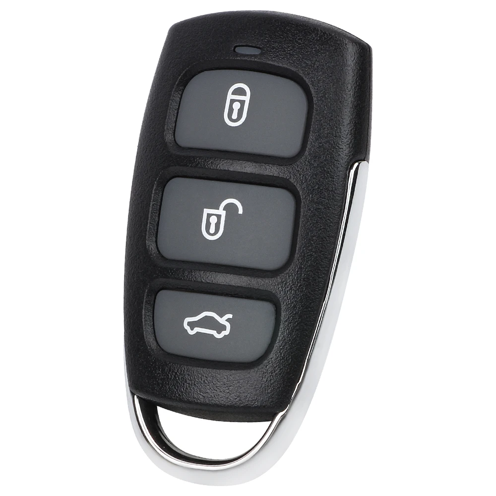 KEYECU Remote Control Mobil yang Ditingkatkan, Kunci Fob 3+1 4 Tombol 314MHz untuk Mitsubishi Lancer Galant Eclipse 2001-2006 FCC ID: HYQ12BBA