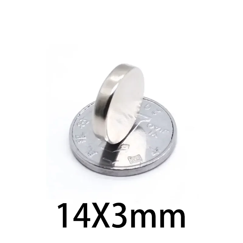 5/10/20/50/100pcs 14x3 mm Rare Earth Magnet Diameter 14x3mm Fridge Round Magnets 14mm*3mm Permanent Neodymium Magnetic 14*3