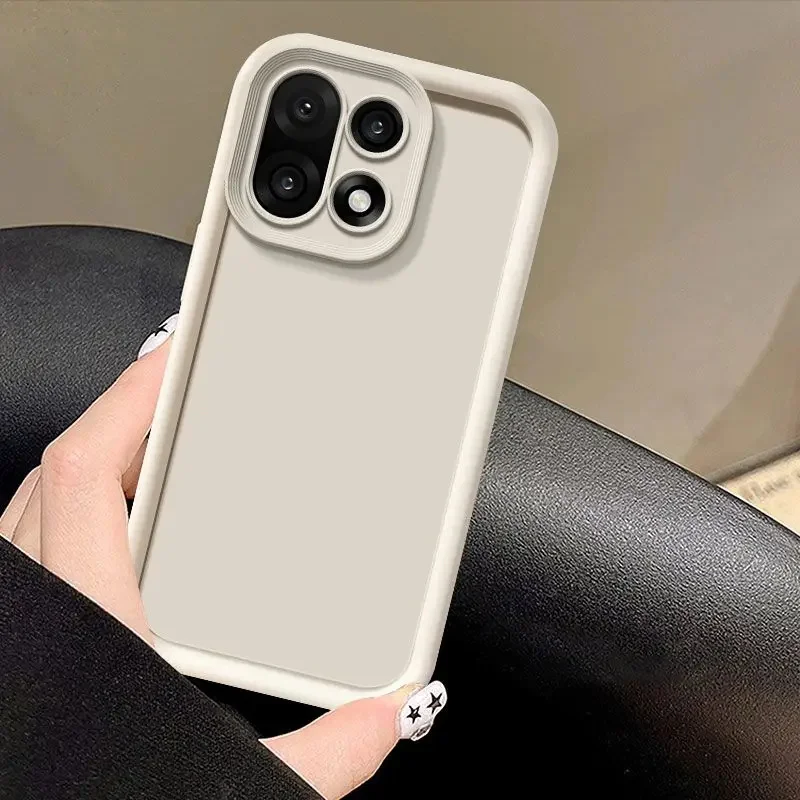 حافظة بسيطة بلون واحد لهاتف Oneplus 15 13 13T 12 12R 11 11R 10R 8T NORD CE 6 5 2 3 4 LITE 5G NORD 5 غطاء سيليكون مقاوم للصدمات #3