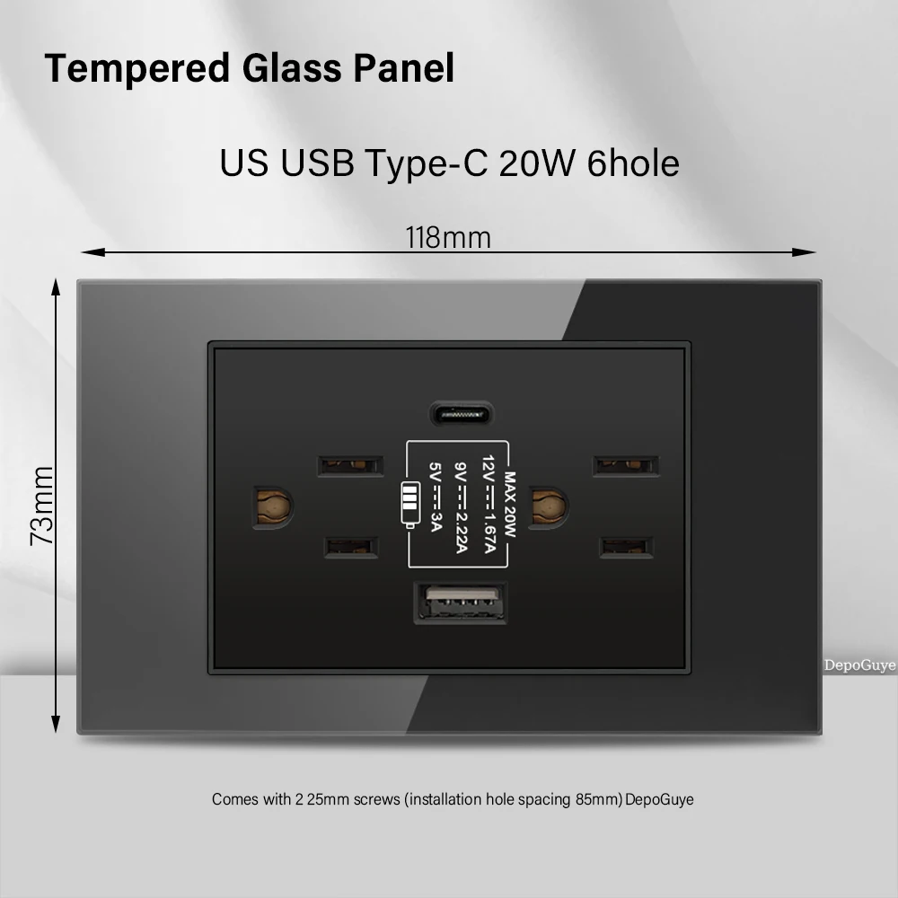 Variant: USB C 20W 2US