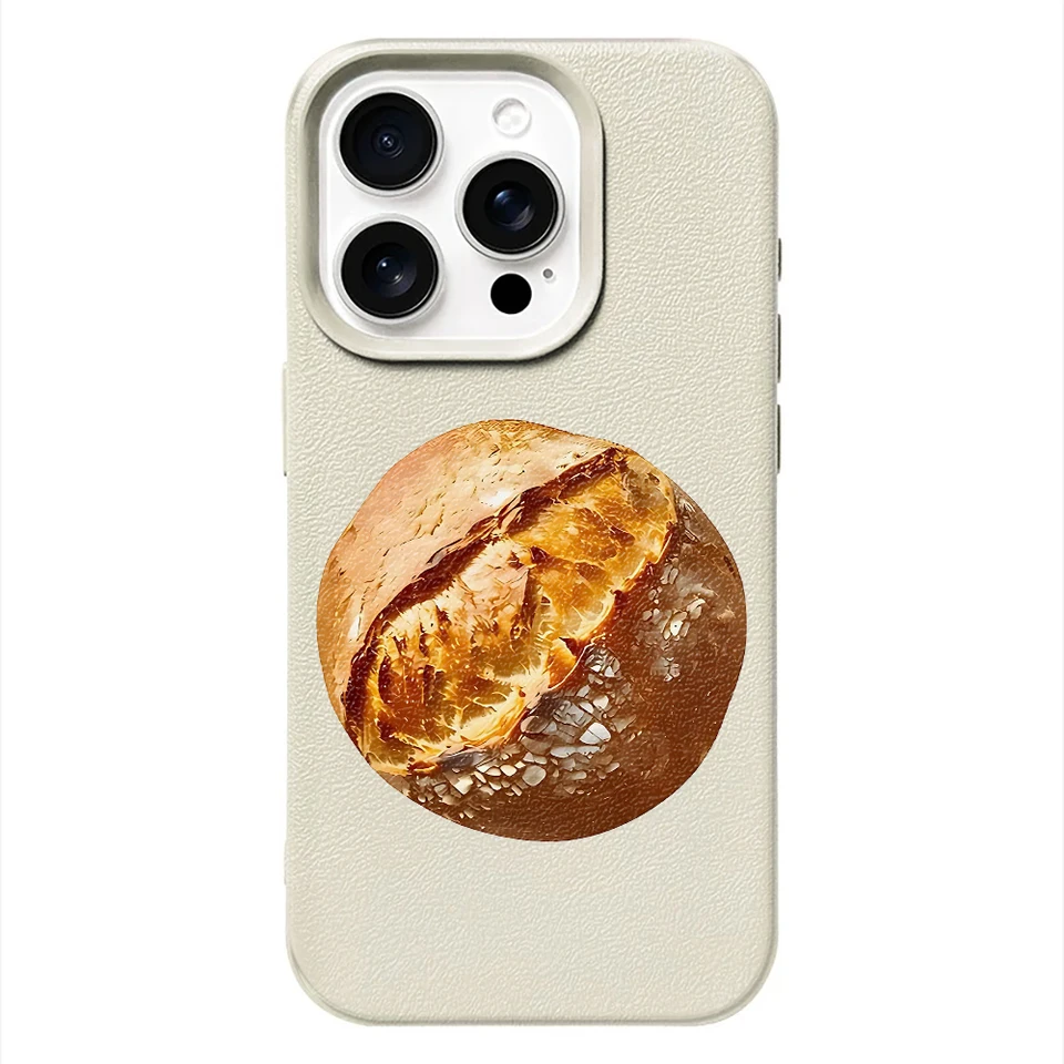 Funda Simple con Estampado de Hamburguesa para iPhone 13 12 11 Pro Max 17 17e 16e 15 14 Air Protectora Antigolpes 6