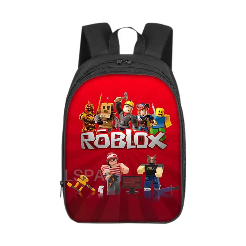 Nowy wzór dzieci plecak ROBLOX fajnie nadruki dzieci torby do szkoły podstawowej plecak plecak dziecko zaczyna szkoła prezent