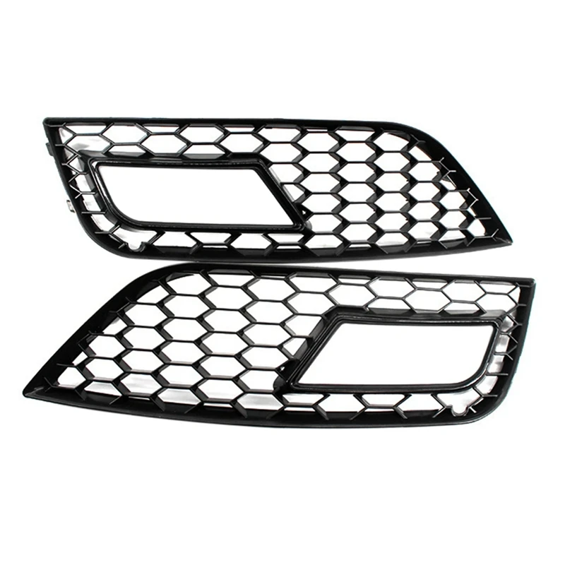 

Automotive Fog Lamp Frame Mesh Grille Bumper Lower Mesh Grille For A4L B9 2013-2015 8K0807681K 8K0807682K Accessories