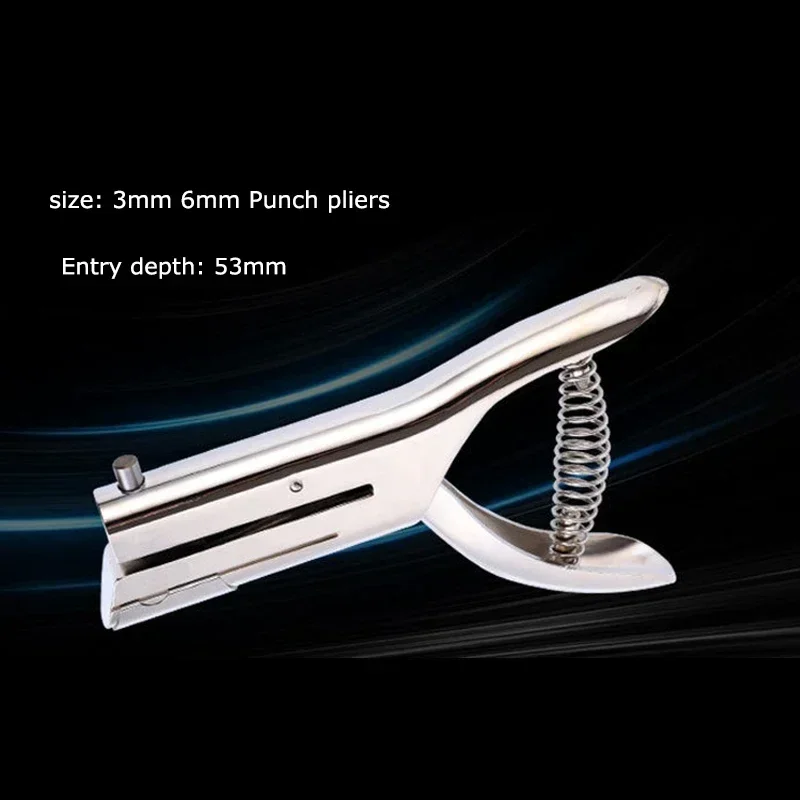 Heavy Duty Hole Punch Single One Hole Puncher Paper Hole Punch Long Reach Reduced Effort 2 Inch Deep Throat Hand Alloy Punch For