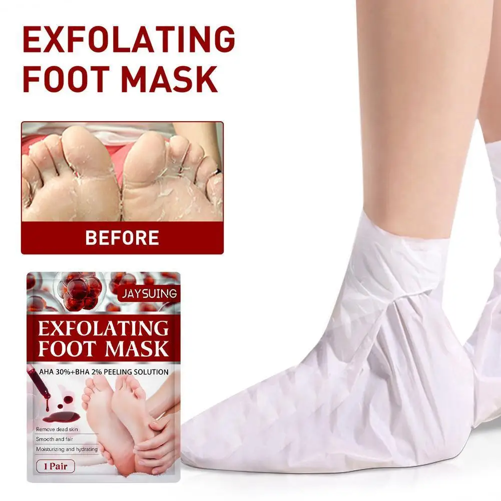 Foot Exfoliating Foot Mask Exfoliating Dead Skin Makeup Remover Foot Mask Exfoliating Foot Care Tool Moisturizing