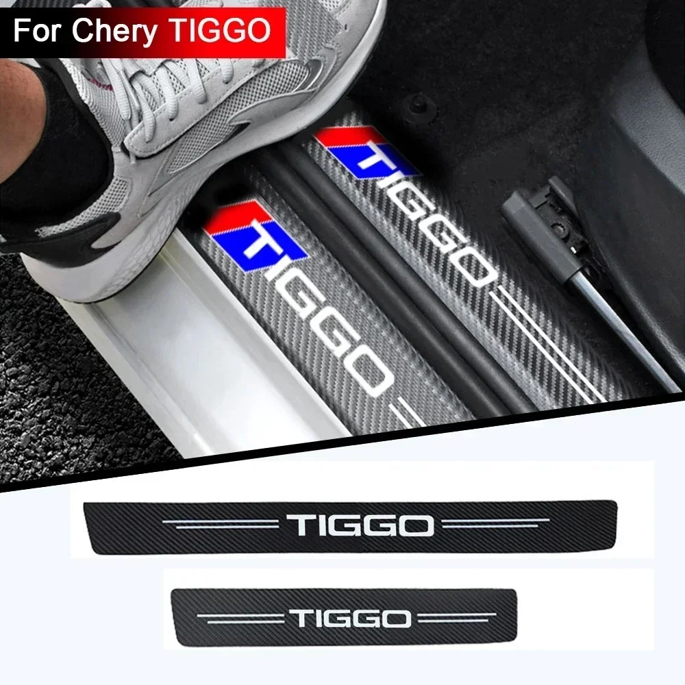 Auto Threshold Trunk Bumper Wear‑Resistant Protective Decal for Chery Tiggo 5X 7 Pro 8 Pro Omoda C5 Jaecoo J7 Car Modification P