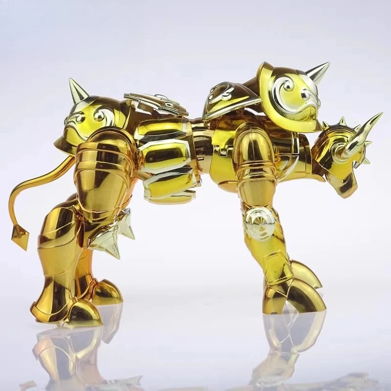 

In stock CS Taurus Saint Clothes Hanger+1 Set of Saint Clothes/Arudiba Golden Saint Seiya Myth EX Model Action Figure Toy Gift