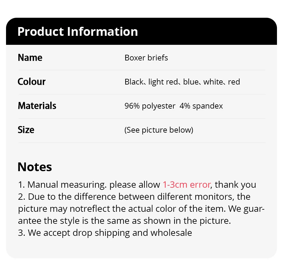 5/10er-Pack Multi-Size-Teenager für Erwachsene, Herren-Boyshort, Freizeit, Sport, Joker, elastische Taille, lange Herrenunterwäsche, kann Eltern-Ch sein – Detail 1