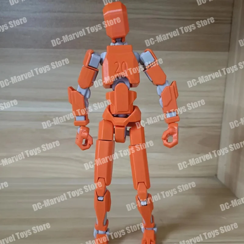 【Auf Lager】 20 cm 3D-gedruckter Dummy 13 Multi-Jointed Movable Robot Revenge Chain Joint Mobility Anime Actionfiguren Individuelles Spielzeug