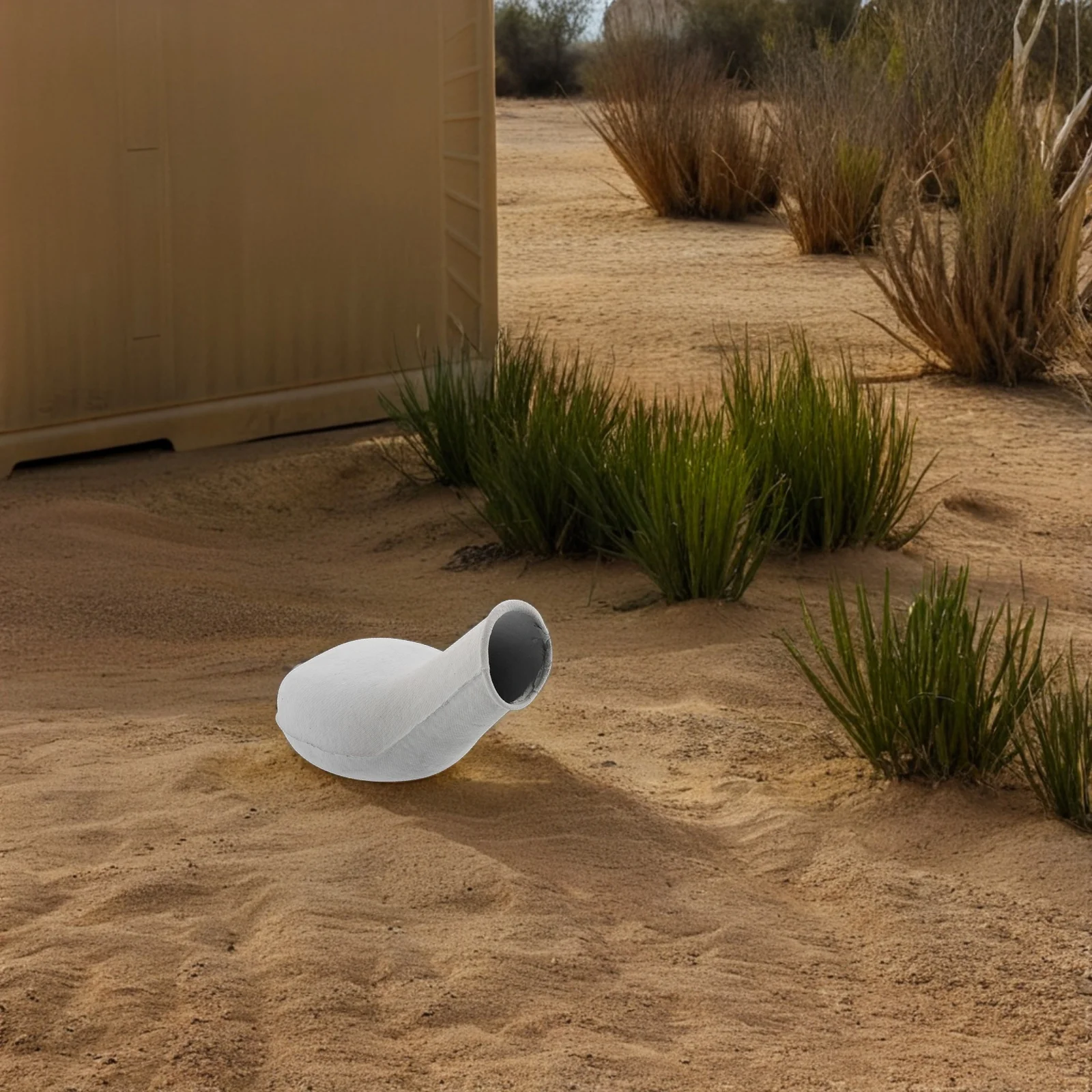 

Durable Paper Pulp Male Urinal Bottle Leakproof Comfortable Ergonomic Design Portable Urine Container Daily Use Elderly