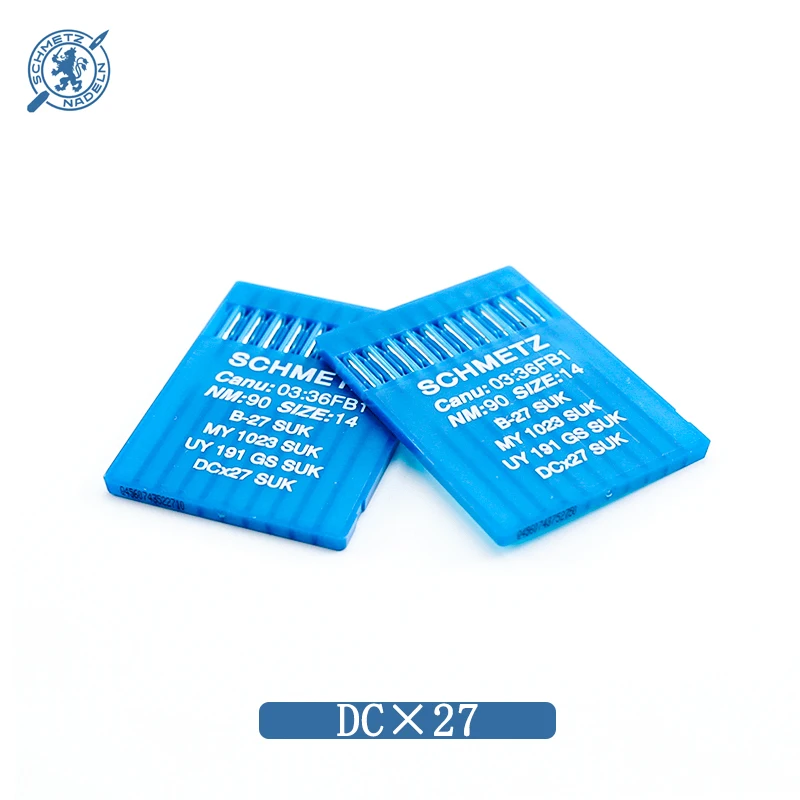 

German SCHMETZ Sewing Machine Needles DC*27 DCX27 | Premium Blue Lion Industrial Needles Sewing machine needles