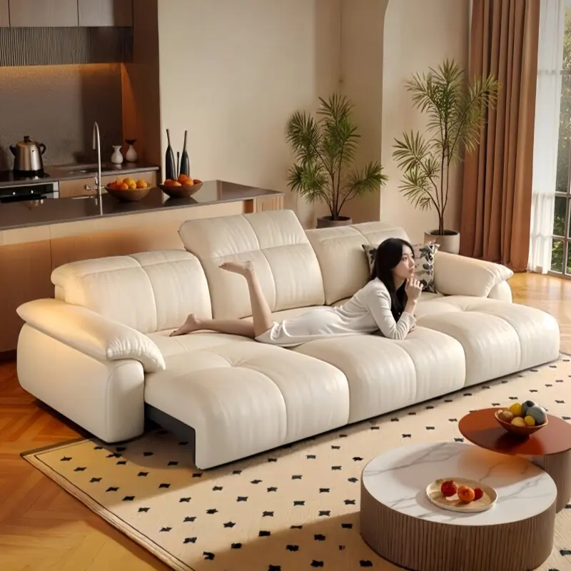

Extendable Electric Recliner Sofa White Strong Lounge Electric Recliner Sofa Cinema Modern Wohnzimmersofas Furniture Home