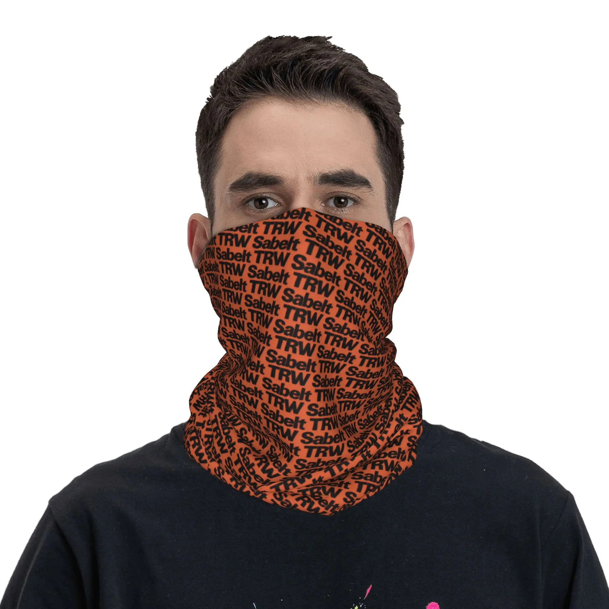 Custom S-Sabelted Neck Gaiter Men Women Windproof Winter Automobile Parts Manufacturer Bandana Scarf for Cycling