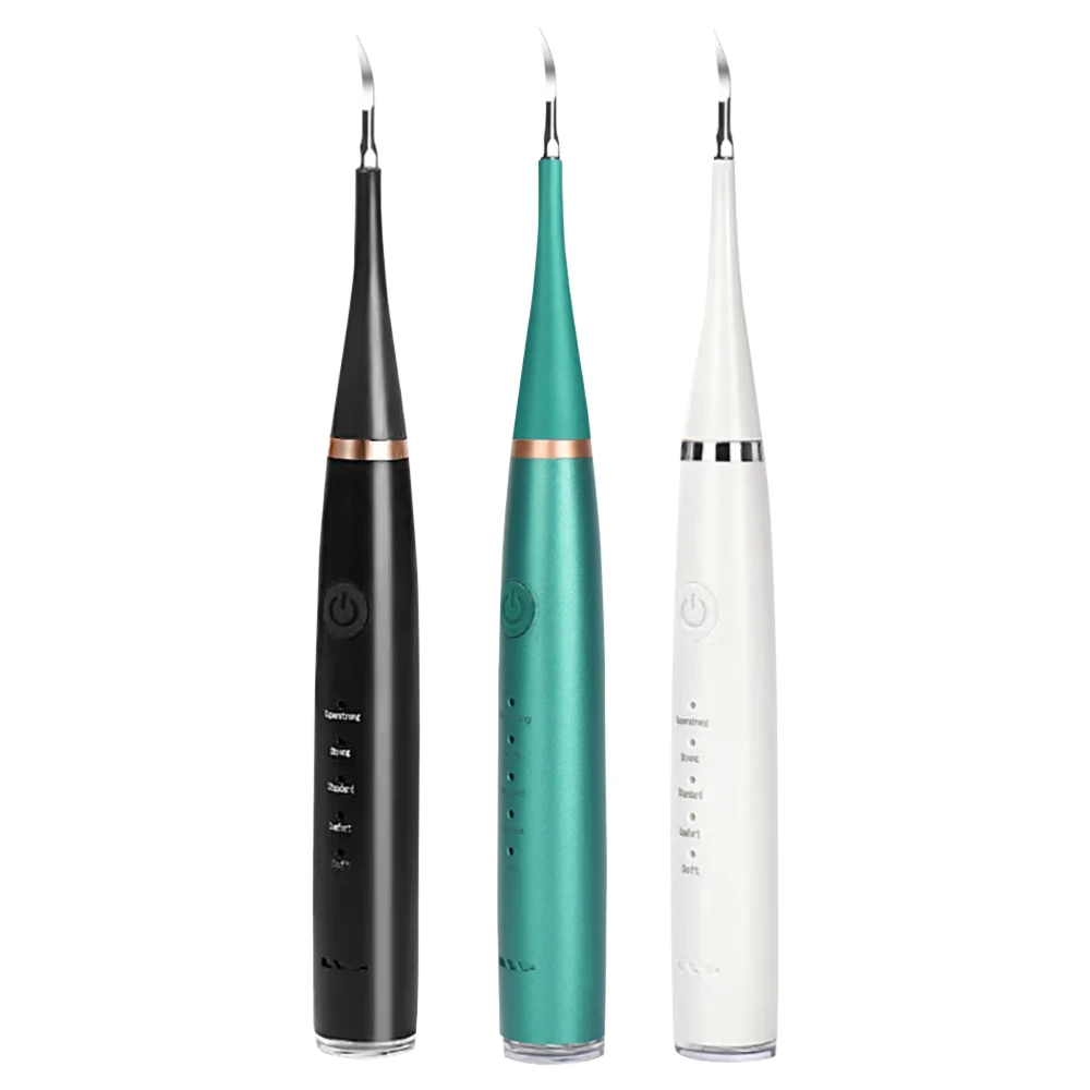 Portable Electric Toothbrush Set Multi-functional Ultrasonic Scaler Teeth Cleaner 6 in 1 Electric Toothbrush