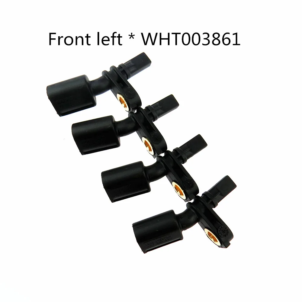 WHT003861 ABS Sensor Wheel Speed Left Front for VW Golf Passat Polo 9N 6R 6C Audi A1 A2 S3 TT Fabia Seat Leon 4Pcs 6Q0 927 803B