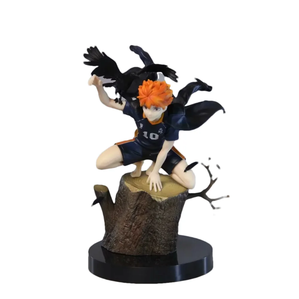 Figurine d'action en PVC Anime Haikyu Hinata Shoyo, modèle de collection, jouet, 22 cm