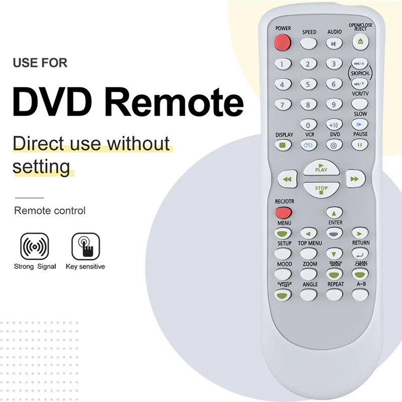 Controlo a distância nb177, dvd, vc841g, nb177ua, nb100, nb100ua, dvc865f