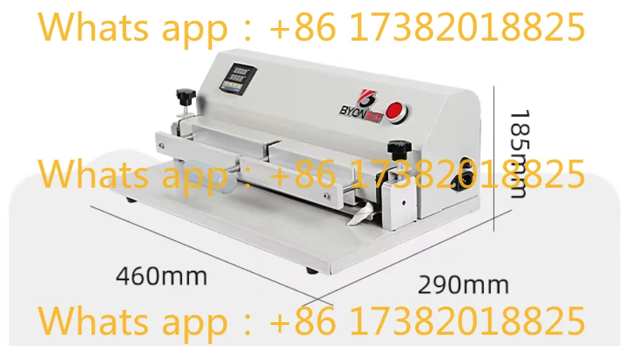DC-500C Hardcover Drucknutmaschine Electric photo album grooving machine 220V (50 Hz).
