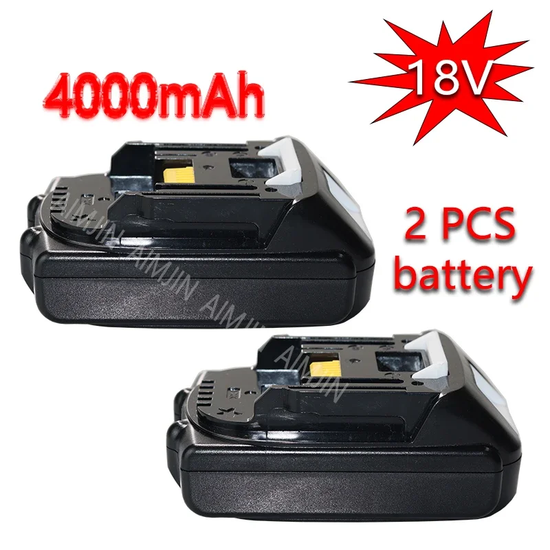 

BL1830 18V 4.0Ah Lithium-ion Rechargeable Battery Compatible with for Makita BL1815 BL1830 BL1840 BL1850 LXT400 Power Tools