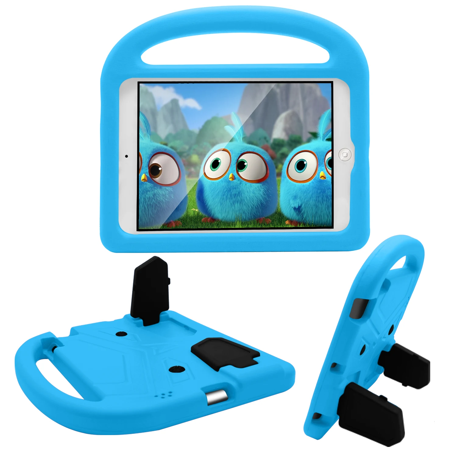 

For IPad 2 3 4 Case EVA Portable Heavy Duty Stand Children Kids Safe Foam Shockproof Tablet Cover Case For Apple Ipad 4 3 2