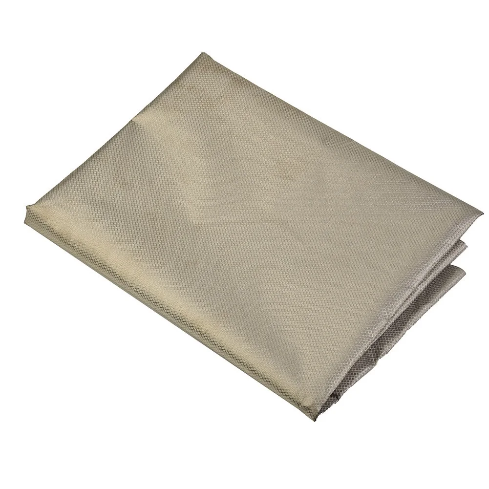 Silver EMF Shielding Fabric PET Ni Cu For 5G 4G For RFID For EMI Radiation Protection Conductive Cloth For Industrial High For F
