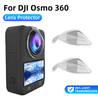Lens Guards for DJI Osmo 360, PC Lens Protector Cover with Anti-Reflective Coating for Osmo 360 Accessories (PC Material)