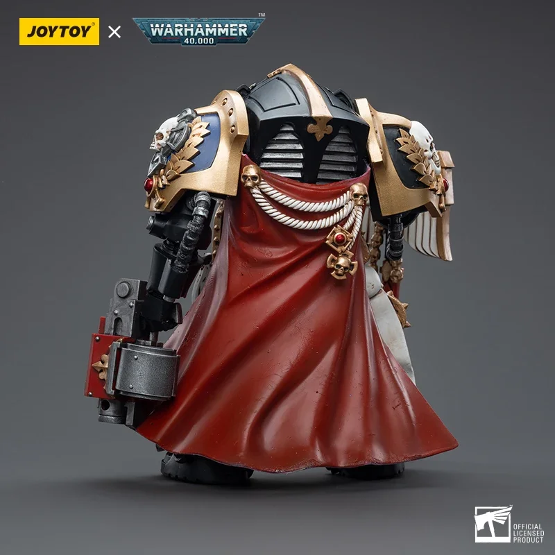 JOYTOYWarhammer 40K Ultramarines Terminator Chaplain Brother Vanius 1:18 Actionfigur Anime Militärmodell Spielzeug Ornament