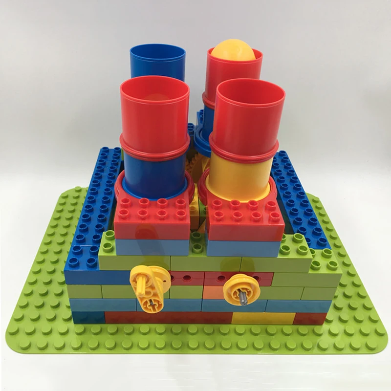 Big Building Blocks Moc Science Technology Engineering Machinery Accessories Compatible Large Bricks Educational Toys