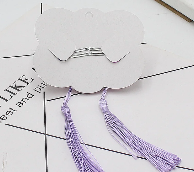 Chinese style hot selling Tang style Hanfu accessories tassel ribbon hair clip pair clip