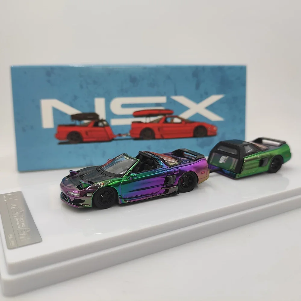 

Литой под давлением FY масштаб 1:64 Honda NSX TRA, имитация сплава, модель автомобиля, Коллекционная игрушка, подарок, сувенирный дисплей