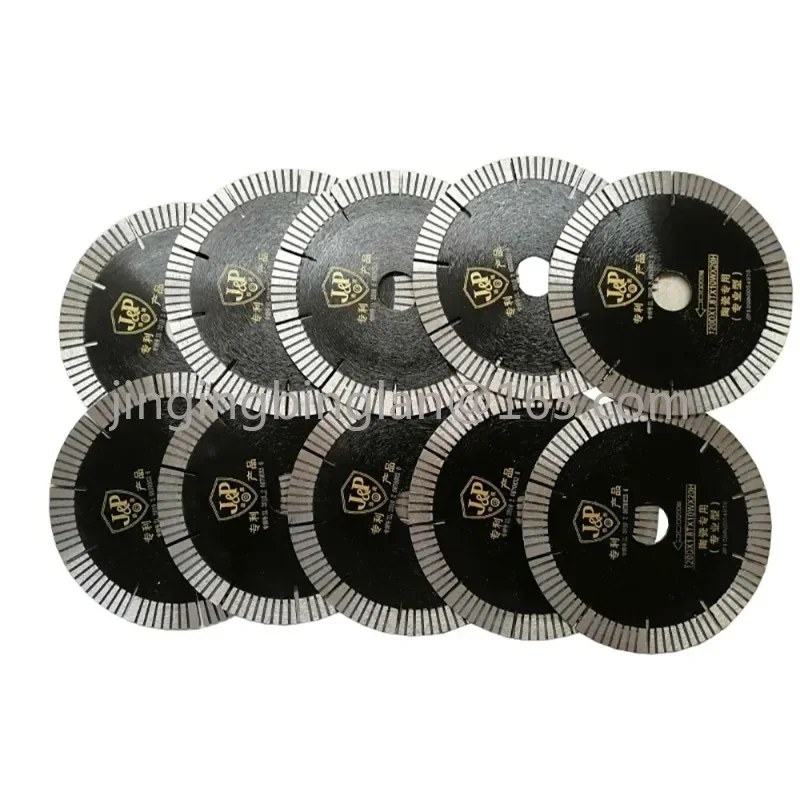 10Pcs Diameter 120MM T Groove Diamond Saw Blades Sharp Corrugated Cutting Disc for WanDeLi Tile Cutting Machine Aperture 20MM