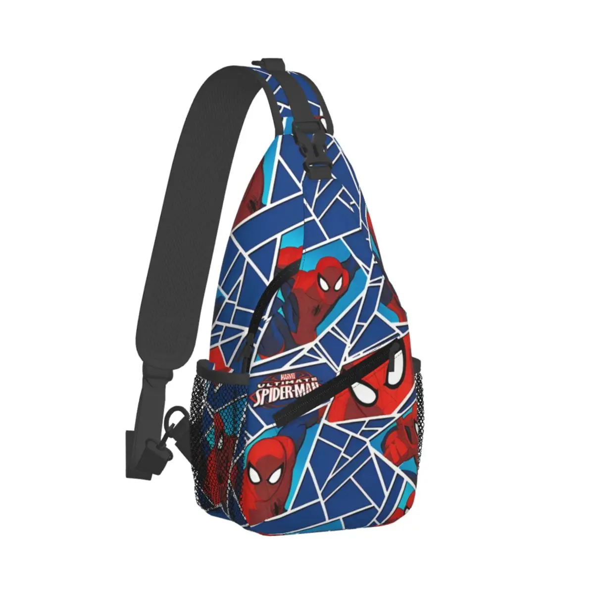

Spider Man Spiderman Hero Crossbody Sling Bag Casual Chest Bag Shoulder Backpack Daypack for Hiking Travel Camping Satchel