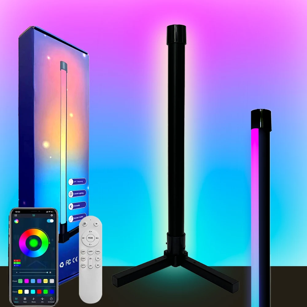 Smart RGB Floor Lamp with App & Music Sync