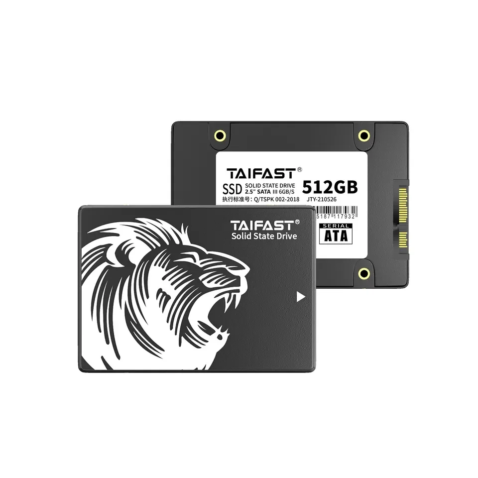 TAIFAST Internal Hard Disk Drive 2.5 Inch SSD with SATA 3.0 Expansion Port Available in 64GB 1TB Capacities ROHs Certified